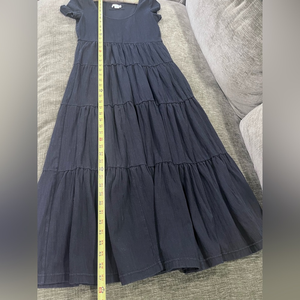 Anthropologie Black Maxi Dress Size Small